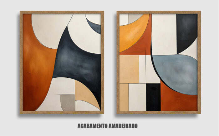 Dupla de Quadros AB 1592 - Image 2