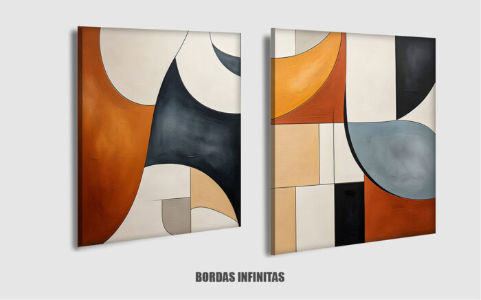 Dupla de Quadros AB 1592 - Image 3
