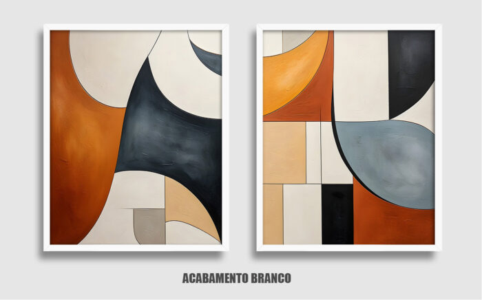 Dupla de Quadros AB 1592 - Image 4