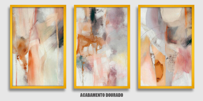 Trio de Quadros AB 1650 - AB 1651 - AB 1652 - Image 5