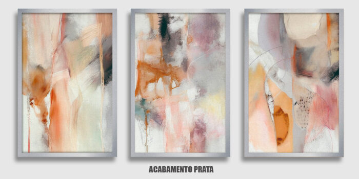 Trio de Quadros AB 1650 - AB 1651 - AB 1652 - Image 6