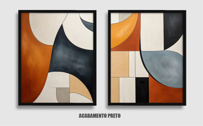 Dupla de Quadros AB 1592 - Image 7