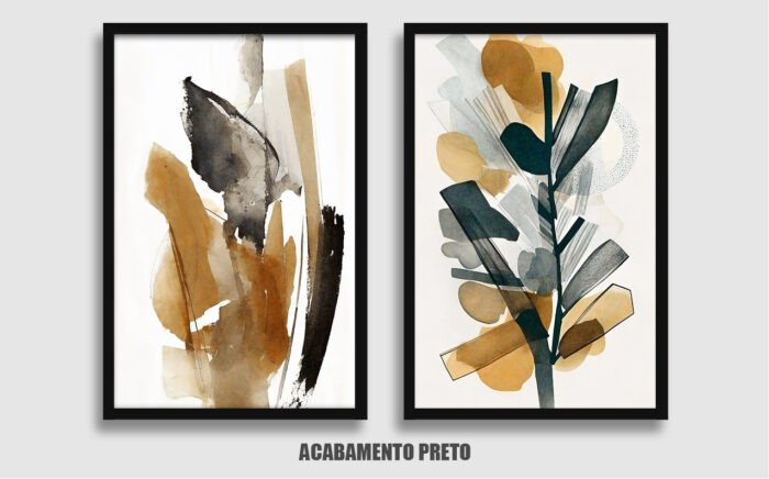 Dupla de Quadros AB 1648 - AB 1649 - Image 7