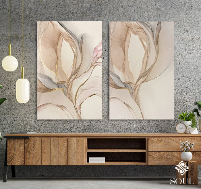 Dupla de Quadros AB 1550 - AB 1551